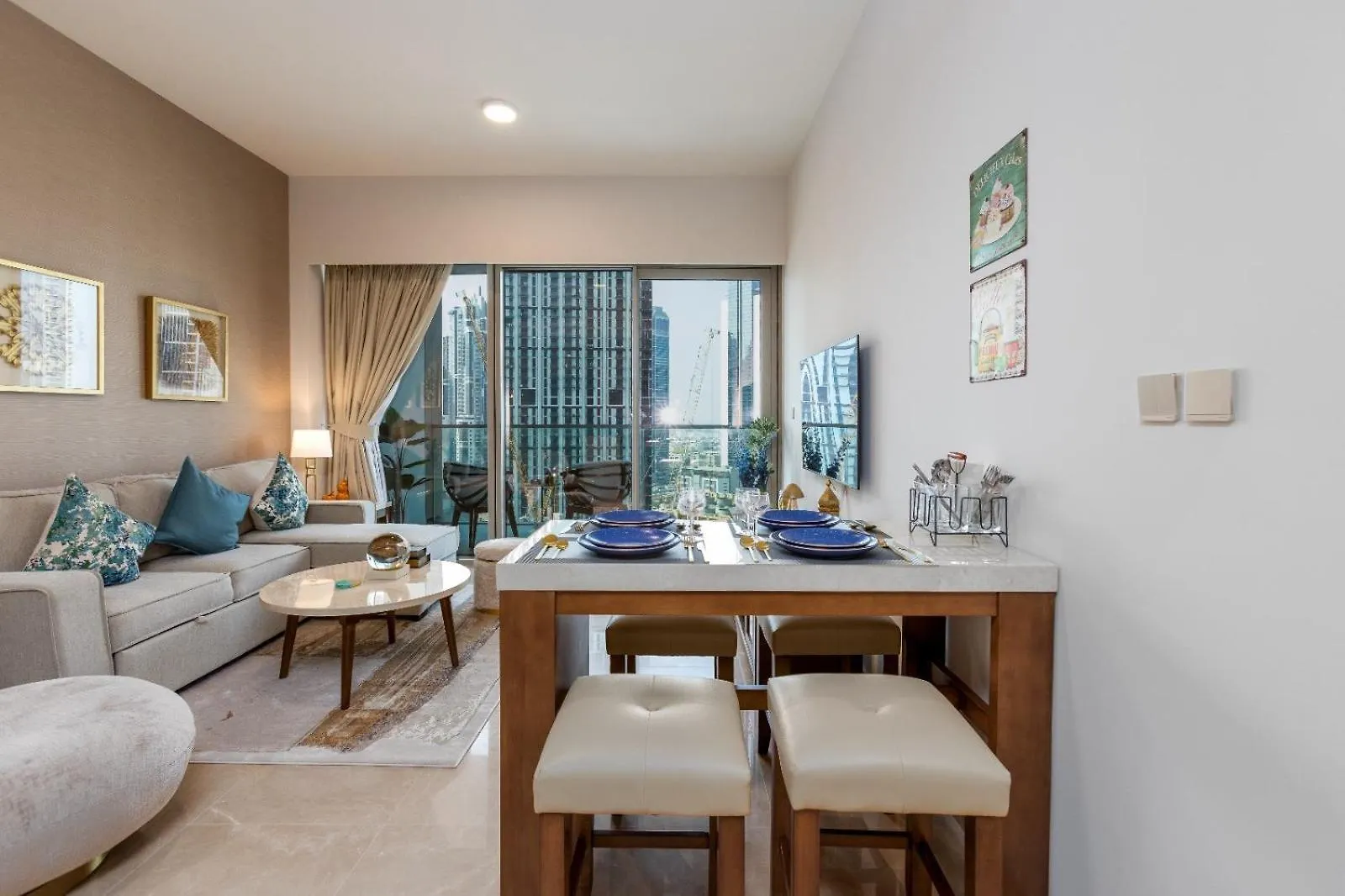 Near Burj Khalifa & Dubai Mall - 1Br In Grande Residence, Downtown - Allsopp & Allsopp 阿拉伯联合酋长国